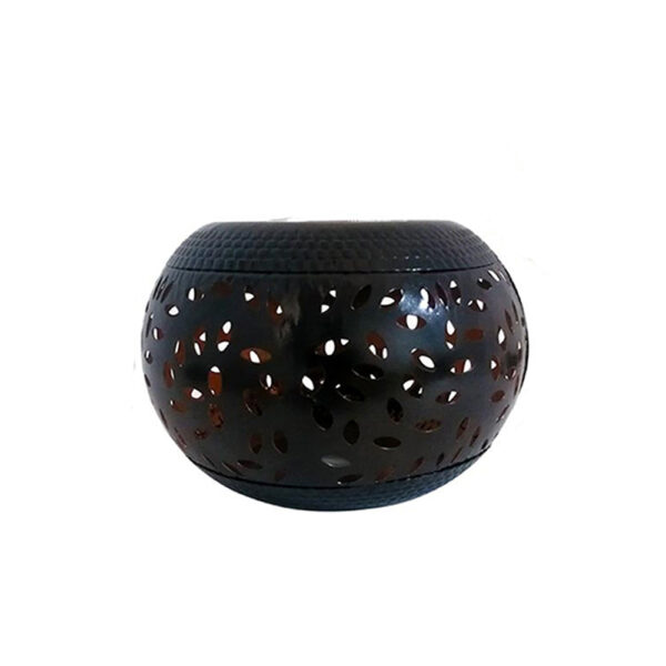 Solar Powered Flickering Flame Decorative Tabletop Lantern_5