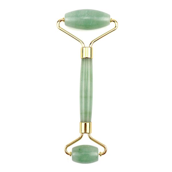 Jade Roller Gua Sha Scraper Facial Roller Massager_4