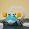 Crawling Crab Sensory Toy with Music and LED Light-USB Rechargeable_0