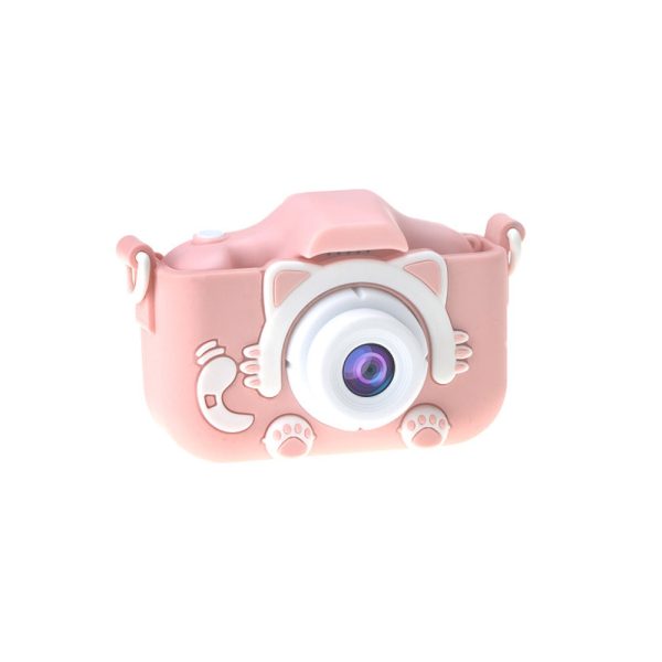 USB Rechargeable Cat Designed Children’s Digital Camera_0